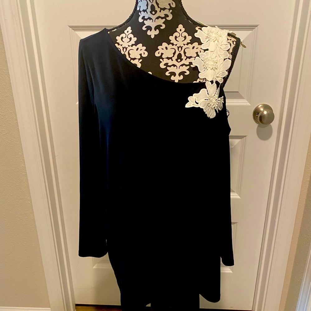 Absolutely beautiful Alfani women’s 1x dressy top.